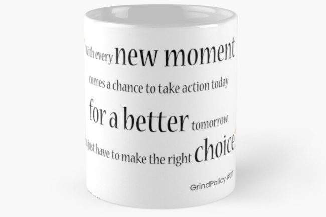 GrindPolicy #37 Quote Mug 2
