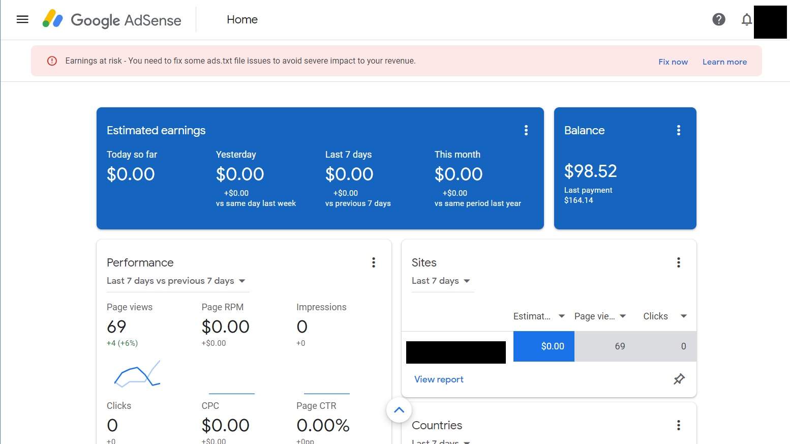 Log In to AdSense