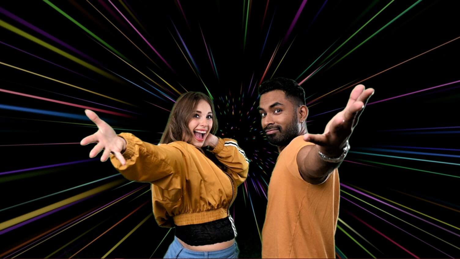 USING A GREEN SCREEN FOR A FUN ROMANTIC DATE